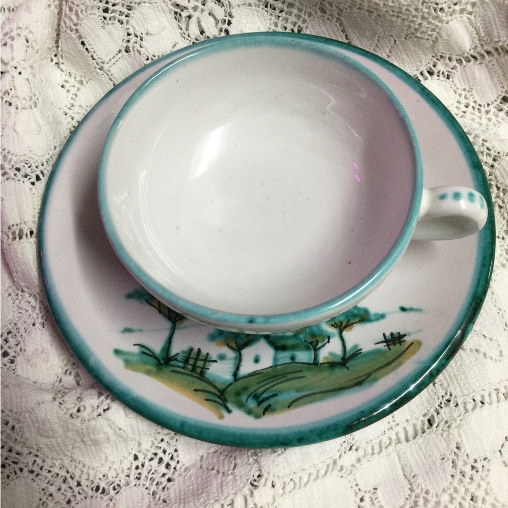 Vintage Demitasse Teacup and saucer - Picture 9 of 13